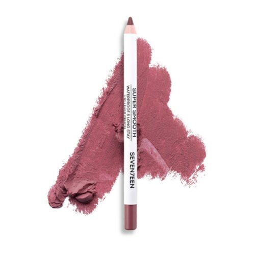 Seventeen Αδιάβροχο Μολύβι Χειλιών Supersmooth Waterproof Lip Liner Pencil Cranberry 08 1.14gr