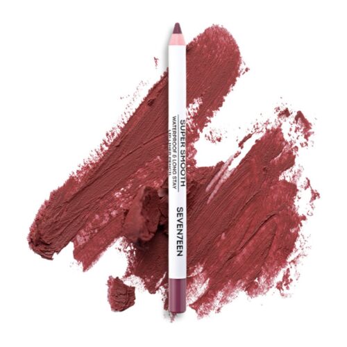 Seventeen Αδιάβροχο Μολύβι Χειλιών Supersmooth Waterproof Lip Liner Pencil Blood Red 15 1.14gr