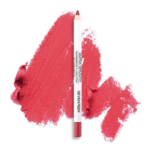 Seventeen Αδιάβροχο Μολύβι Χειλιών Supersmooth Waterproof Lip Liner Pencil Red 27 1.14gr