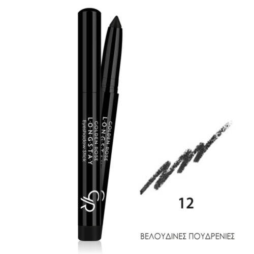 Golden Rose Longstay Eyeshadow Stick Powdery Velvet 12 - Σκιά Ματιών Σε Μορφή Στικ