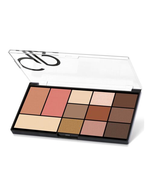 Golden Rose City Face & Eye Palette Warm Nude 01