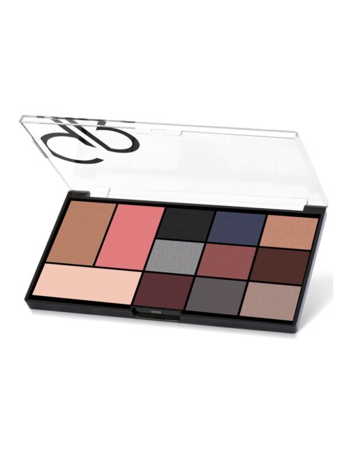 Golden Rose City Face & Eye Palette Smokey 02
