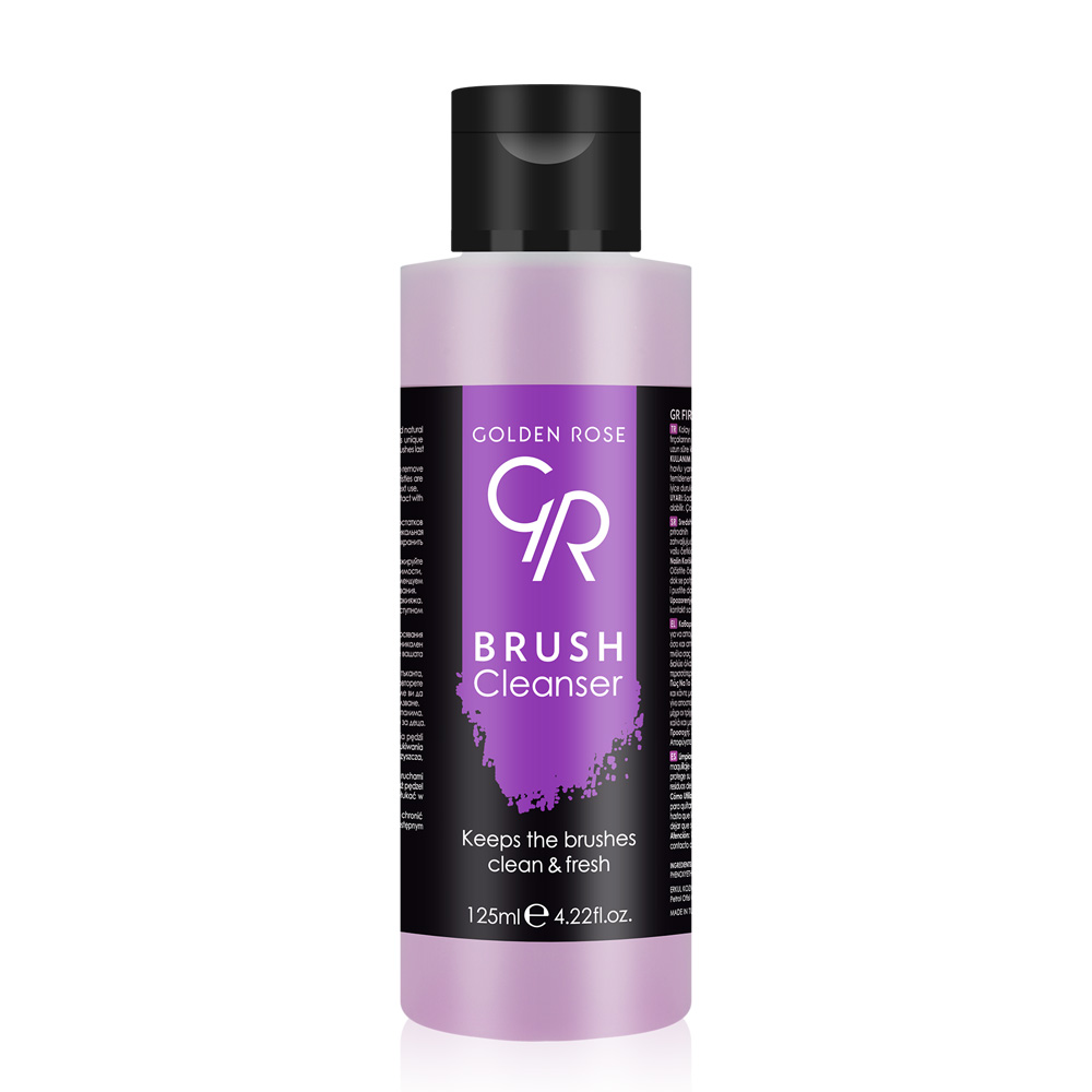 Golden Rose Brush Cleanser 125ml - Καθαριστικό Πινέλων Μακιγιάζ