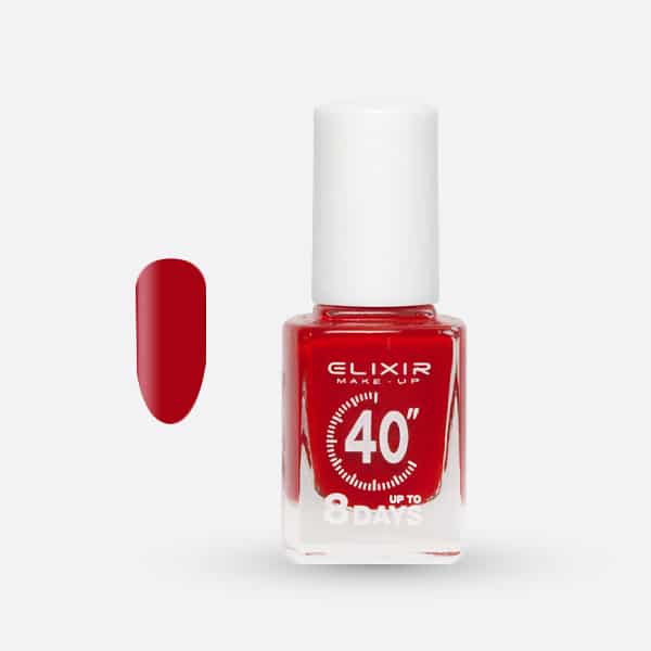 Elixir Βερνίκι Νυχιών 40" & Up to 8 Days Scarlet #022 12ml