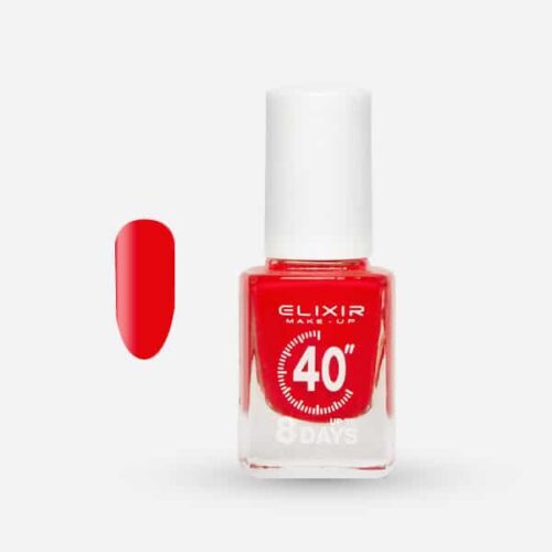Elixir Βερνίκι Νυχιών 40″ & Up to 8 Days Candy Apple #307 12ml
