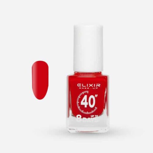 Elixir Βερνίκι Νυχιών 40″ & Up to 8 Days Lava #308 12ml