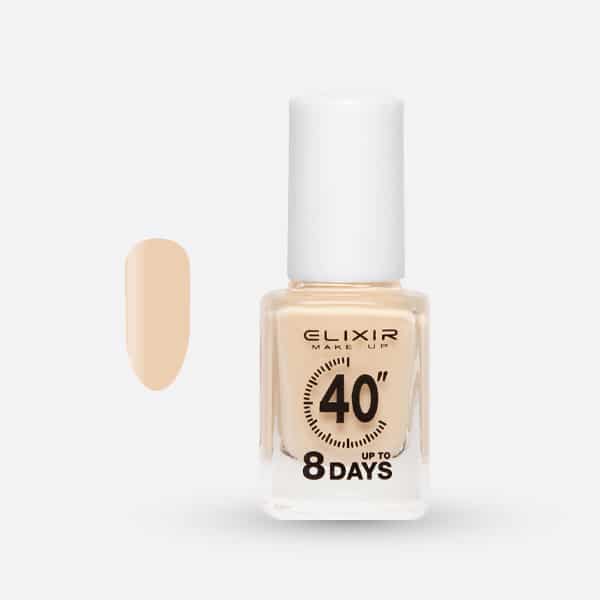Elixir Βερνίκι Νυχιών 40″ & Up to 8 Days Peach Puff #394 12ml