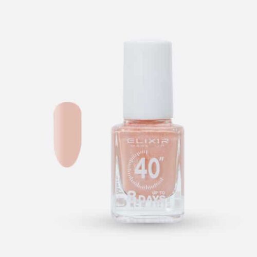 Elixir Βερνίκι Νυχιών 40″ & Up to 8 Days Pastel Peach #429 12ml