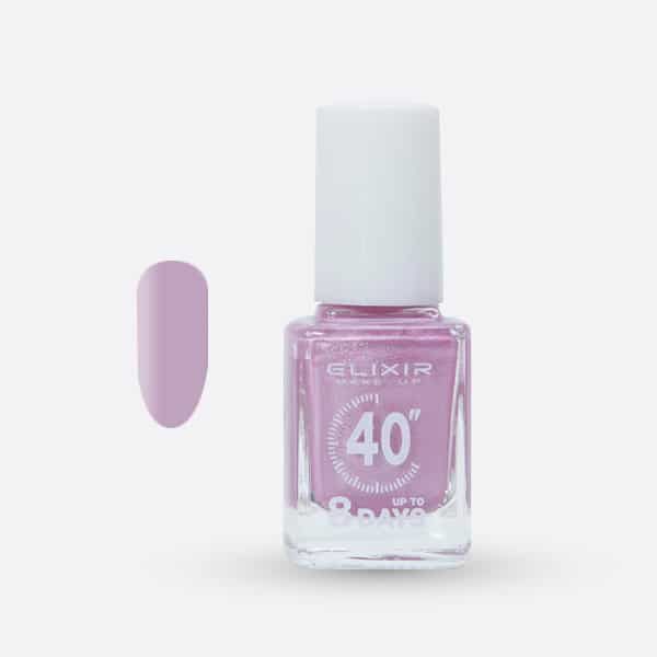 Elixir Βερνίκι Νυχιών 40″ & Up to 8 Days Very Light Purple #432 12ml