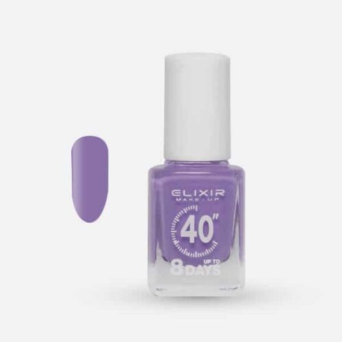 Elixir Βερνίκι Νυχιών 40″ & Up to 8 Days Lilac Purple #442 12ml