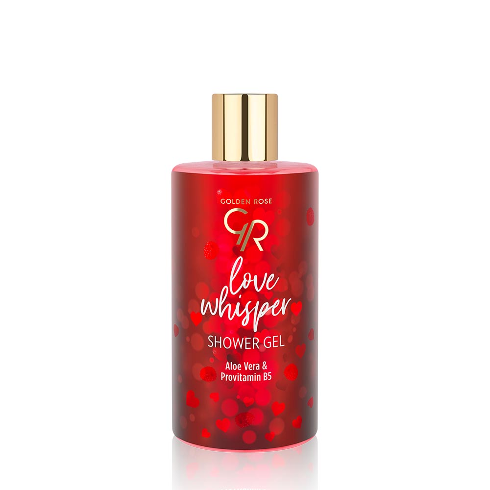 Golden Rose Shower Gel Love Whisper 350ml - Αναζωογονητικό Αφρόλουτρο Σώματος