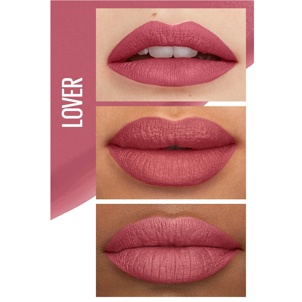 Maybelline Superstay Matte Ink Long Lasting Liquid Lipstick Lover 15 5ml – Υγρό Ματ Κραγιόν - Image 3