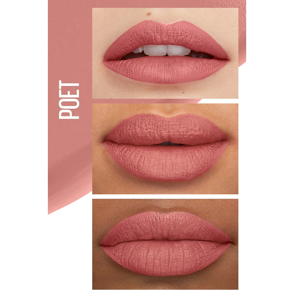 Maybelline Superstay Matte Ink Long Lasting Liquid Lipstick Poet 60 5ml – Υγρό Ματ Κραγιόν - Image 3