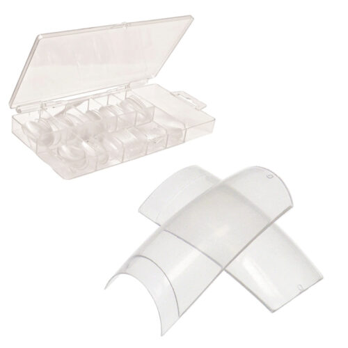 Νύχια Tips Κασετίνα Διάφανο 100τεμ.