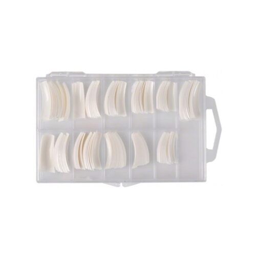 Νύχια Tips Κασετίνα Γαλλικό 100τεμ.