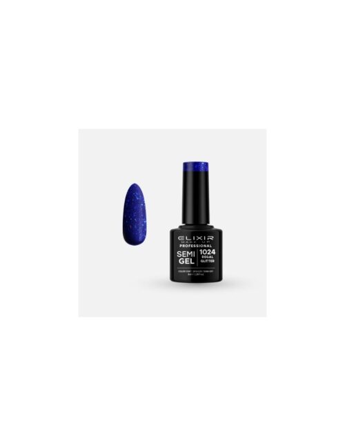 Elixir Ημιμόνιμο Βερνίκι Regal Glitter 1024 8ml