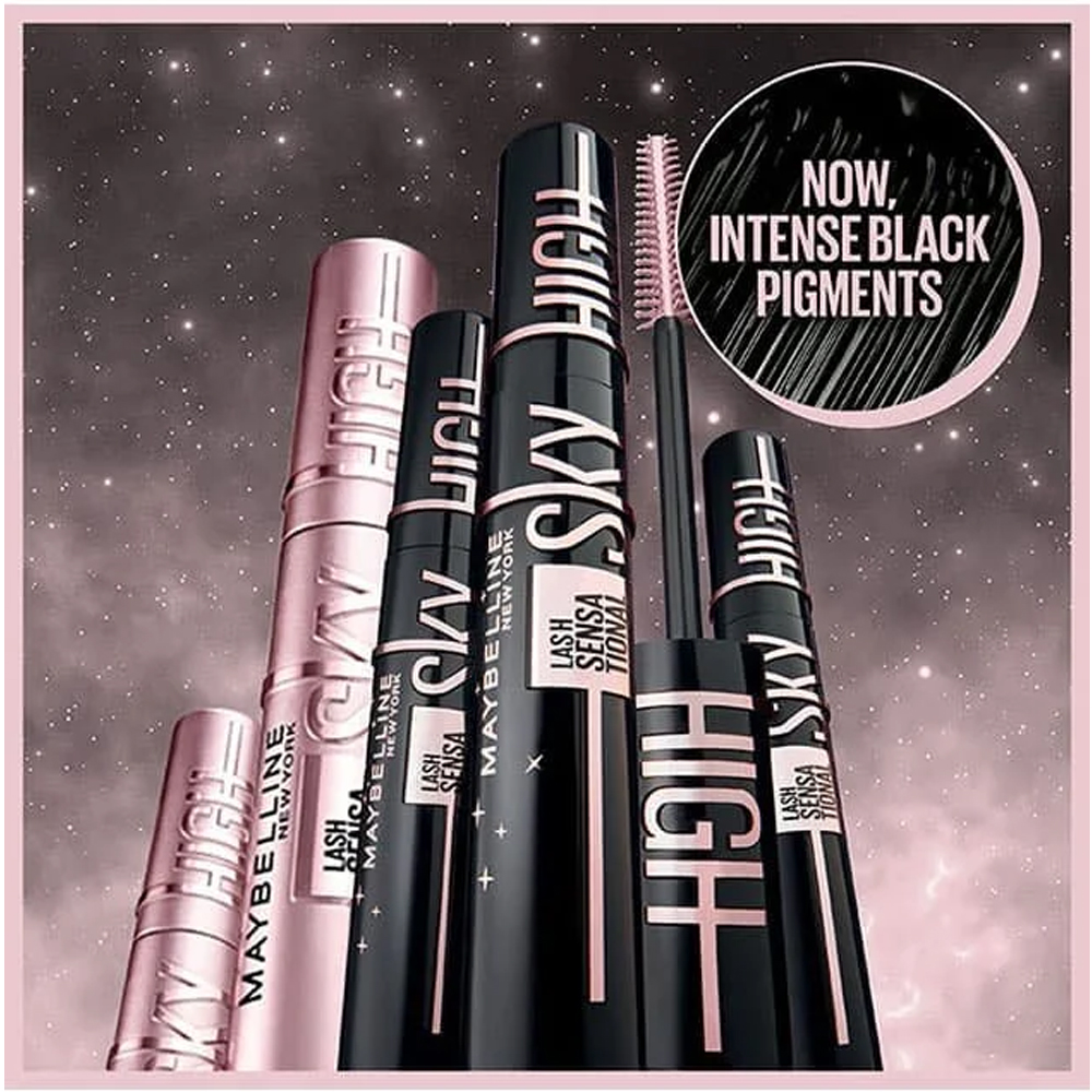 Maybelline Lash Sensational Sky High Mascara Cosmic Black 7.2ml - Μάσκαρα Για Μήκος & όγκο Μαύρη - Image 9