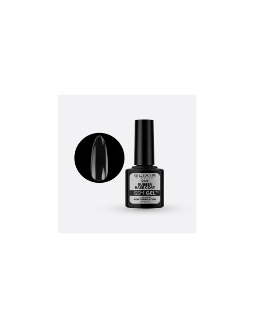 Elixir Ημιμόνιμο Βερνίκι Rubber Base Coat 960 8ml