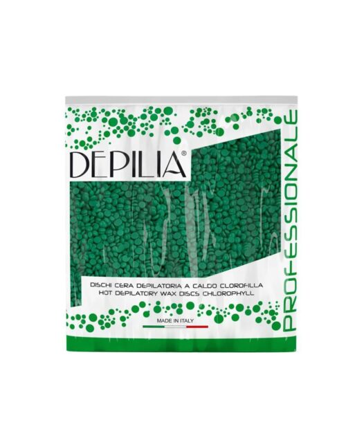 Depilia Κερί Αποτρίχωσης Ζεστό Σε Κόκκους Χλωροφύλλη 1000gr