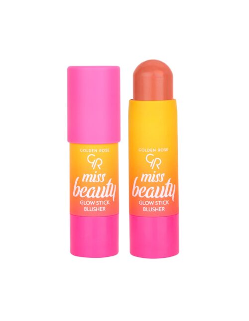 Golden Rose Miss Beauty Glow Stick Blusher Peach Flash 01