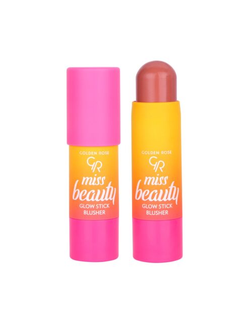 Golden Rose Miss Beauty Glow Stick Blusher Dusty Rose 02