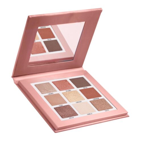 Golden Rose Miss Beauty Eyeshadow Palette Nude Addict 11.7gr - Παλέτα Σκιών