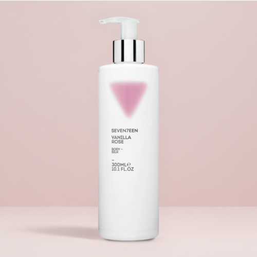 Seventeen Vanilla Rose Body Silk 300ml - Γαλάκτωμα Σώματος Με Άρωμα