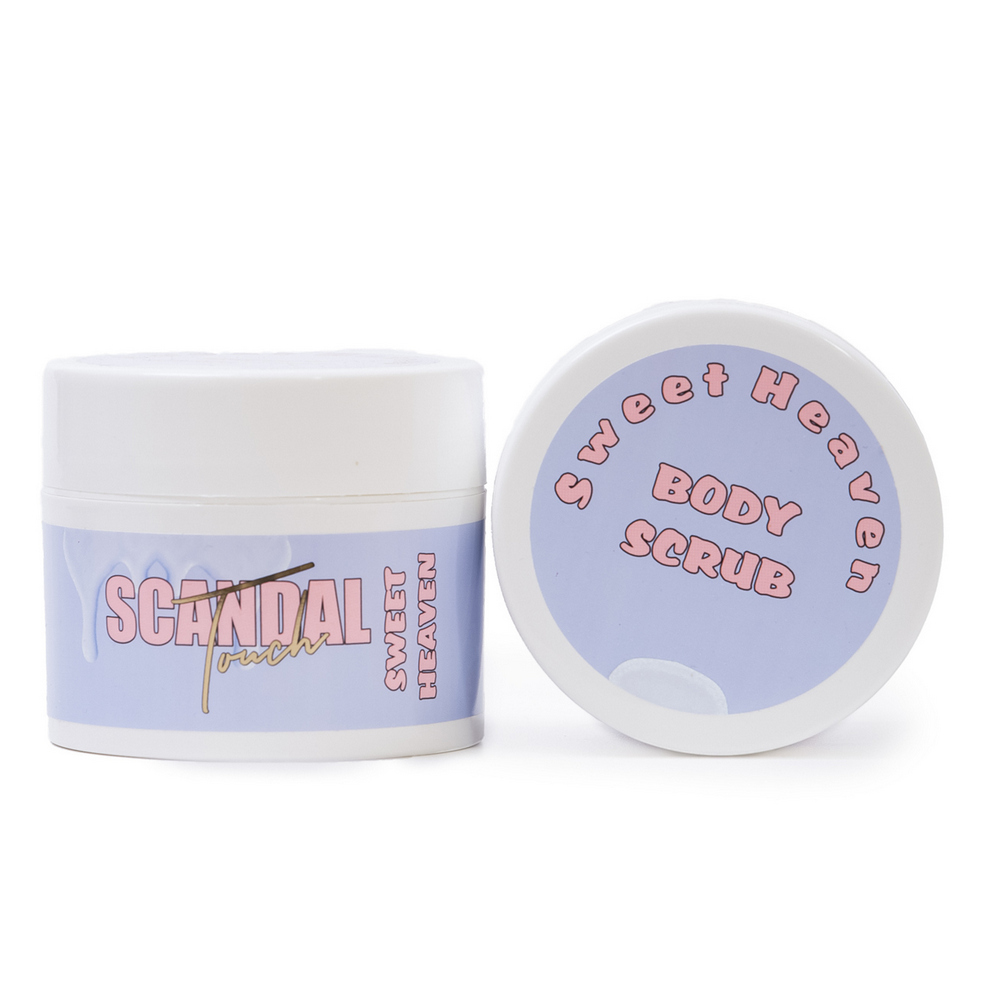 Scandal Beauty Sweet Heaven Body Scrub 200ml - Απολεπιστικό Σώματος Με Άρωμα Musk Λεβάντα & Τριαντάφυλλο