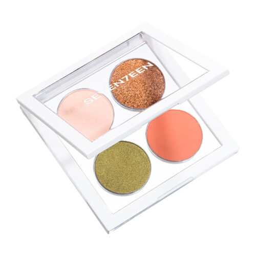 Seventeen Vibrant Eyes Quad Palette 02 Color Pop 7.6gr - Limited Edition Παλέτα Με 4 σκιές