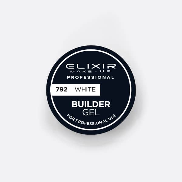 Elixir Buider Gel White 792 15gr - Μονοφασικό Gel Χτισίματος - Image 2