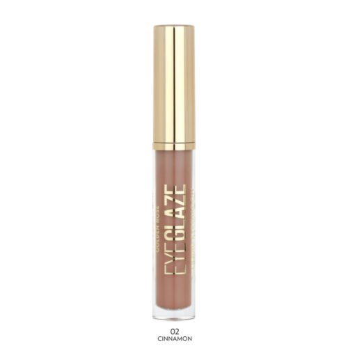 Golden Rose Eye Glaze Liquid Eyeshadow Cinnamon 02 3.5ml - Υγρή Σκιά Ματιών