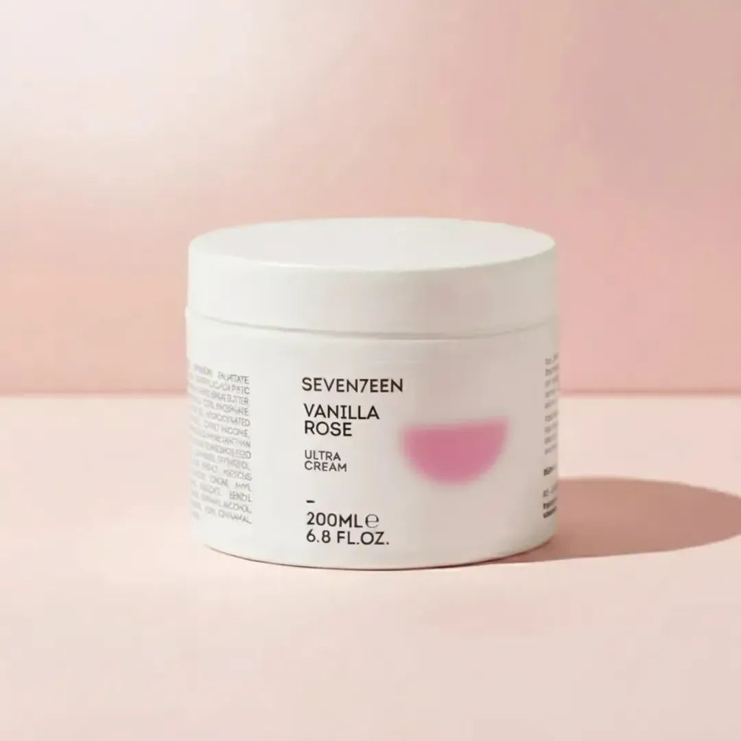 Seventeen Vanilla Rose Ultra Cream 200ml - Αρωματική Κρέμα Σώματος Body Butter