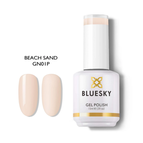 Bluesky Ημιμόνιμο Βερνίκι Νυχιών Beach Sand GN01 15ml