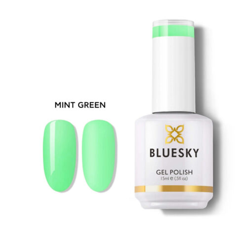 Bluesky Ημιμόνιμο Βερνίκι Νυχιών Mint Green 15ml