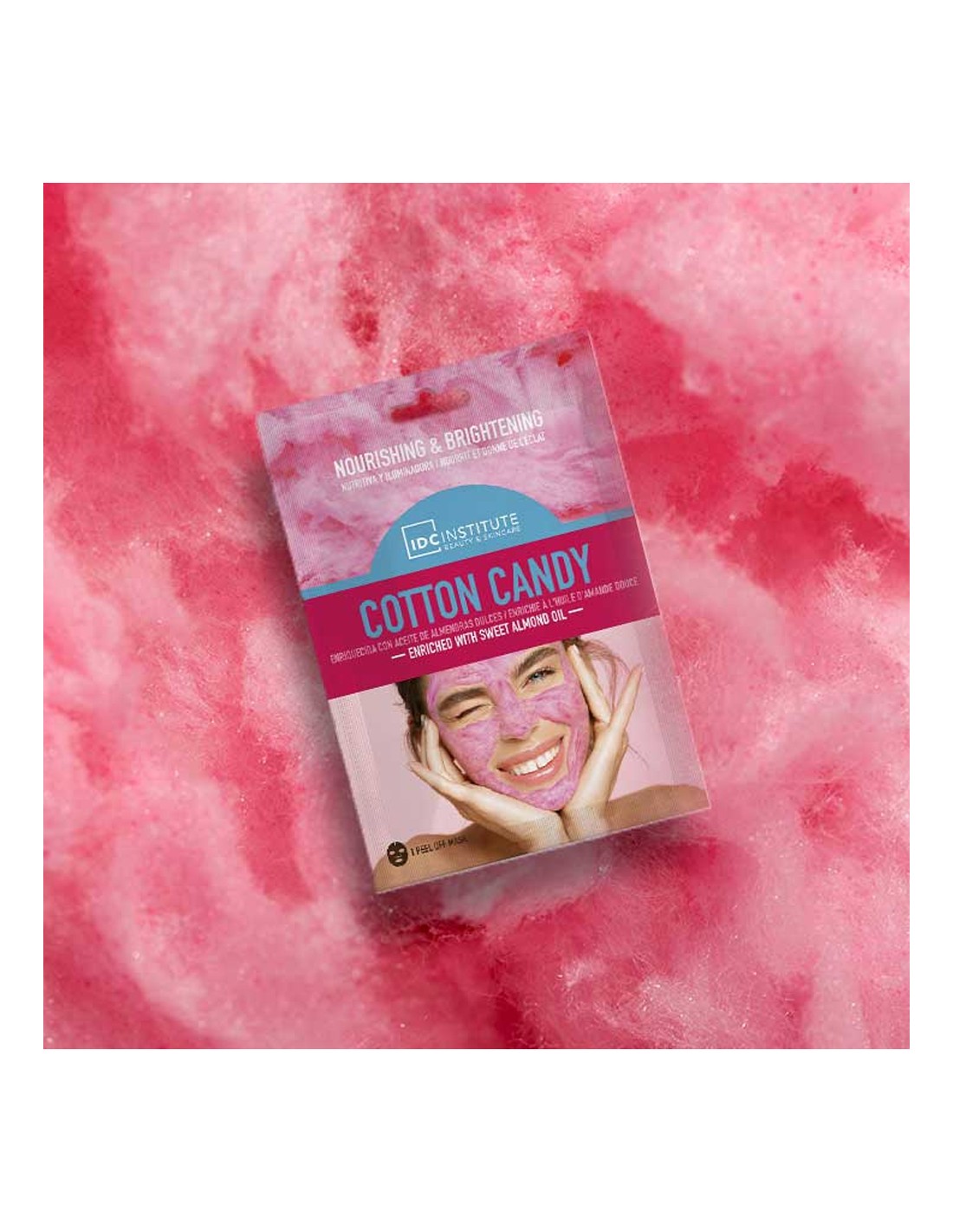 IDC Institute Cotton Candy Nourishing & Brightening Peel Off Face Mask 15gr