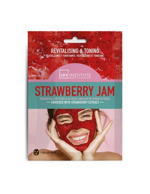 IDC Institute Strawberry Jam Revitalising & Toning Peel Off Face Mask 15gr