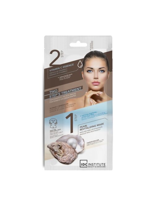 IDC Institute Two Step's Treatment Pearl Revitalizing & Vitamin C Face Mask 40gr