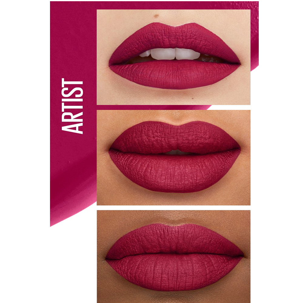 Maybelline Superstay Matte Ink Long Lasting Liquid Lipstick Artist 120 5ml – Υγρό Ματ Κραγιόν - Image 3