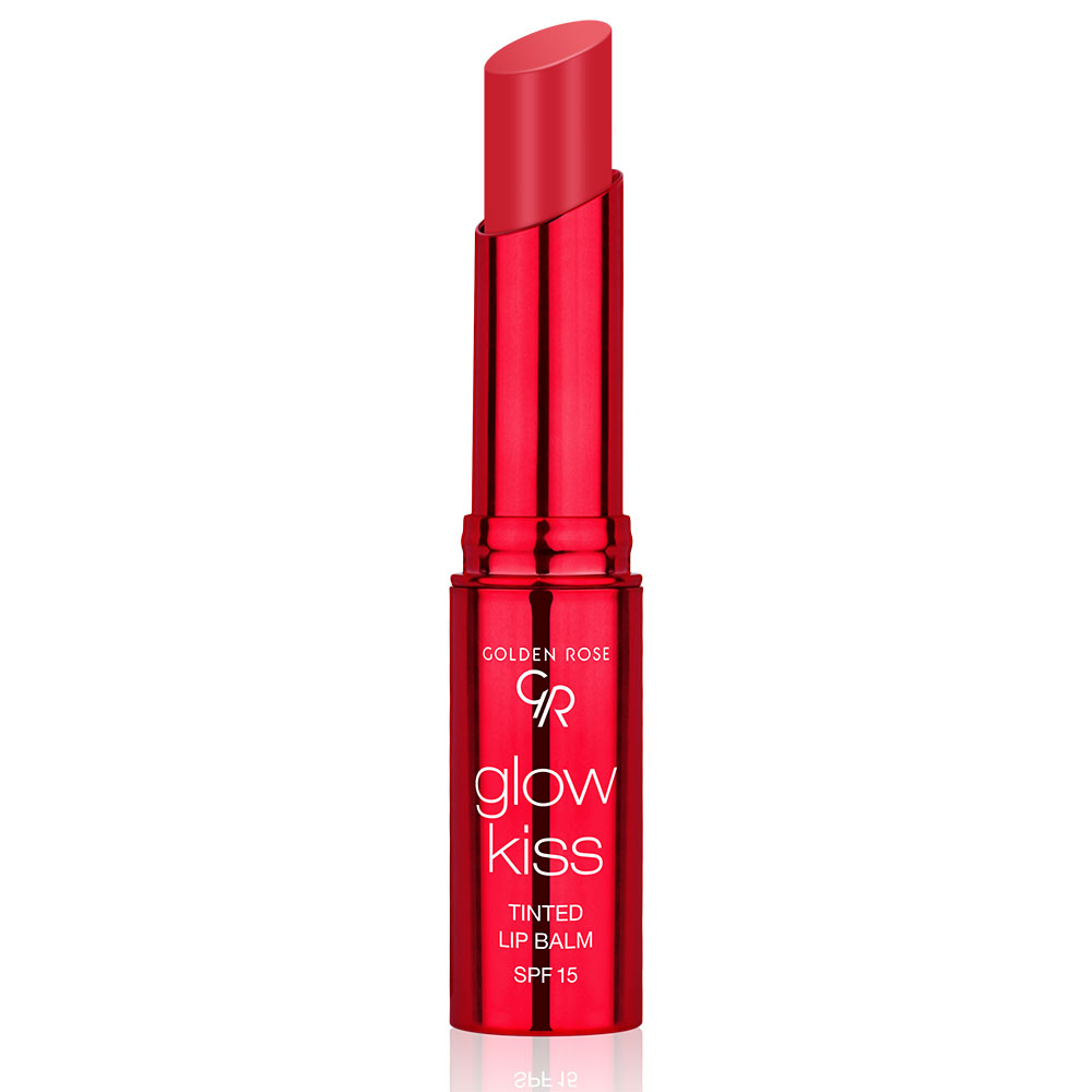 Golden Rose Glow Kiss Tinted Lip Balm Strawberry 02 3gr - Lip Blam Χειλιών Με Χρώμα