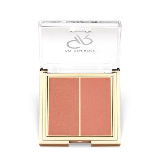 Golden Rose Iconic Blush Duo Soft Pink 04 6gr - Διπλό Ρουζ Με Βιταμίνη Ε