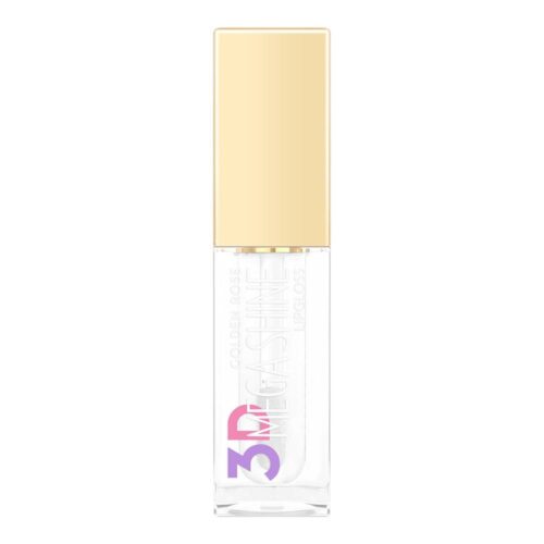 Golden Rose 3D Mega Shine Lipgloss 101 5.2ml - Ενυδατικό Lip Gloss Με Εφέ Όγκου