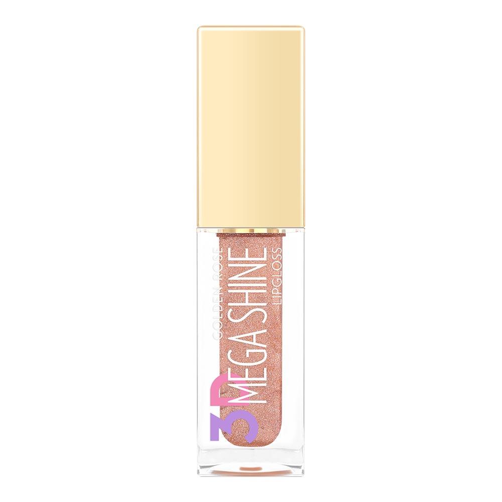 Golden Rose 3D Mega Shine Lipgloss Sparkle 119 5.2ml – Ενυδατικό Lip Gloss Με Εφέ Όγκου
