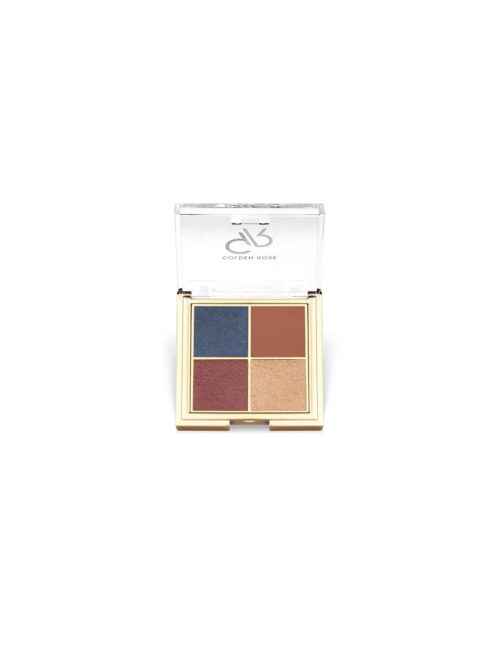 Golden Rose Quattro Eyeshadow Palette Blue Charm 03 8.8gr
