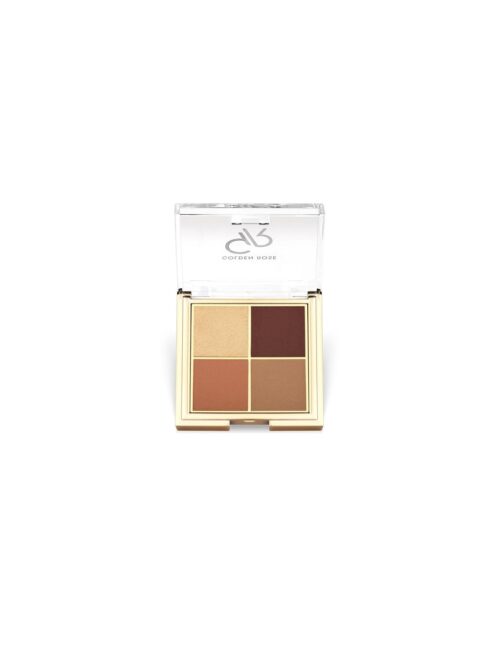 Golden Rose Quattro Eyeshadow Palette Sunset Date 06 8.8gr