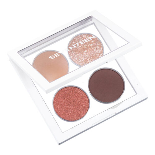 Seventeen Vibrant Eyes Quad Palette 04 Celestial Nudes 7.6gr - Limited Edition Παλέτα Με 4 σκιές