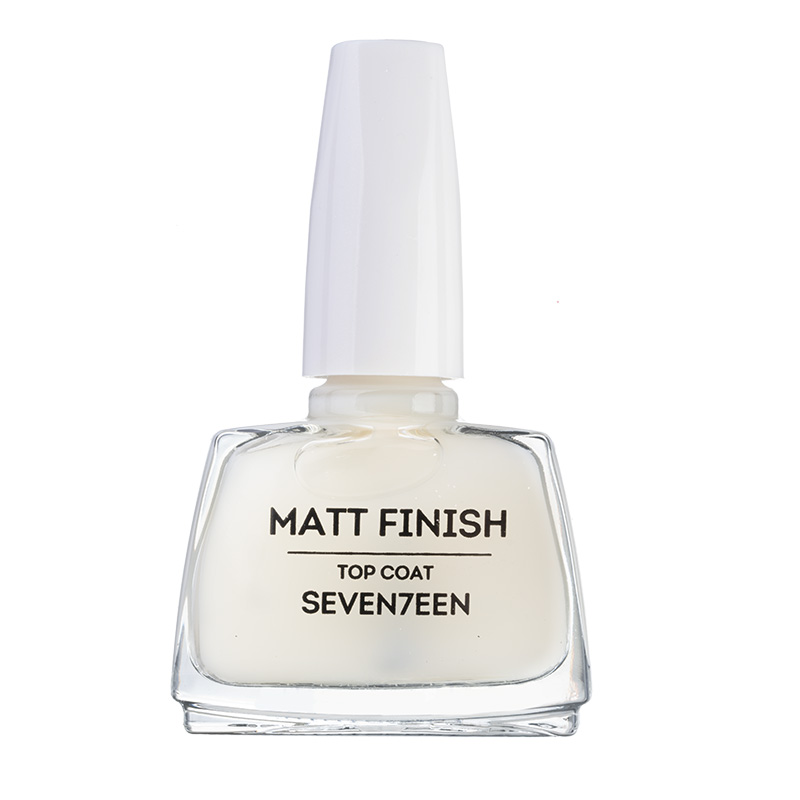 Seventeen Matt Finish Top Coat 12ml - Γυαλιστικό Για Ματ Αποτέλεσμα