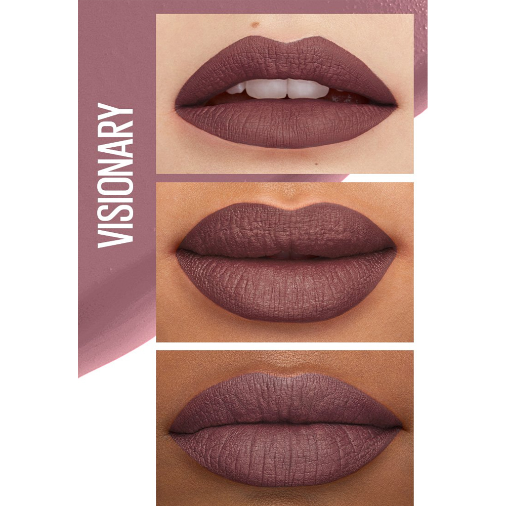 Maybelline Superstay Matte Ink Long Lasting Liquid Lipstick Visionary 95 5ml – Υγρό Ματ Κραγιόν - Image 3
