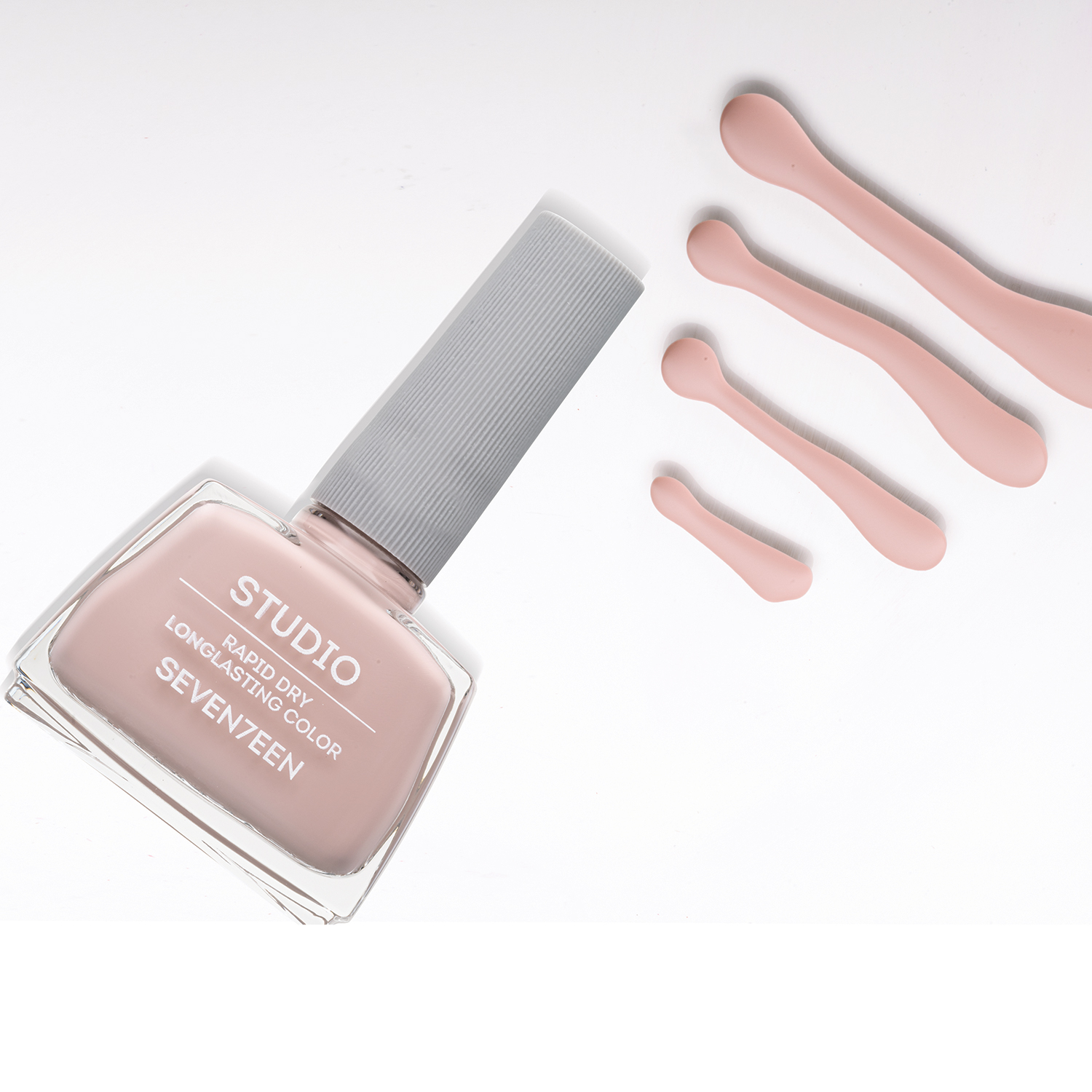 Seventeen Studio Rapid Dry LongLasting Color 100 12ml – Βερνίκι Νυχιών - Image 2