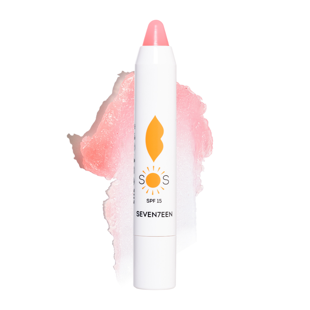 Seventeen Sos Lip Repair SPF15 01 Pink 2.6gr - Κρεμώδες Lip Balm Για Ενυδάτωση & Προστασία