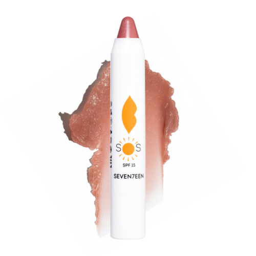 Seventeen Sos Lip Repair SPF15 02 Brown 2.6gr - Κρεμώδες Lip Balm Για Ενυδάτωση & Προστασία